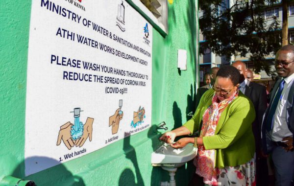 CS Water Inspects handwashing points