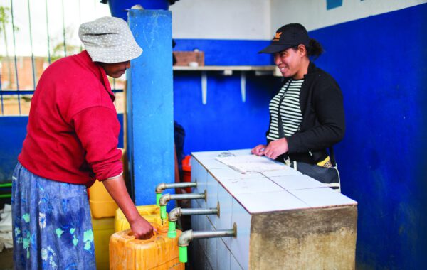 Laundry block user in Antananrivo